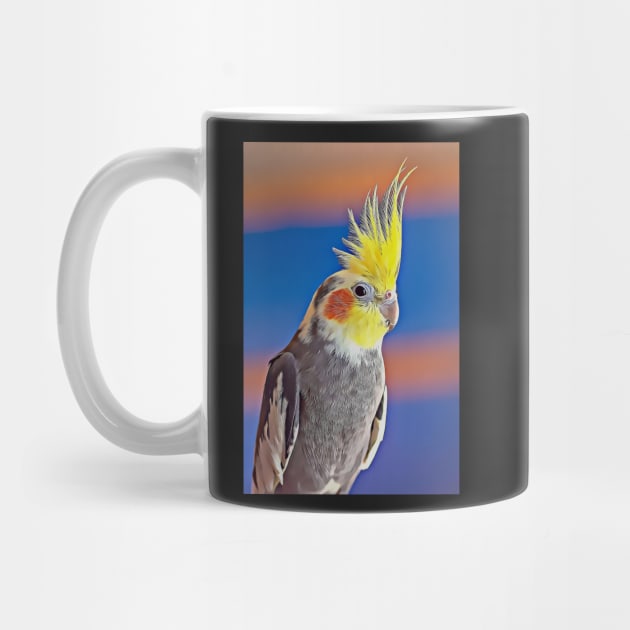 For The Love Of Cockatiels: Photo + Digital Art by AndrewGoodall